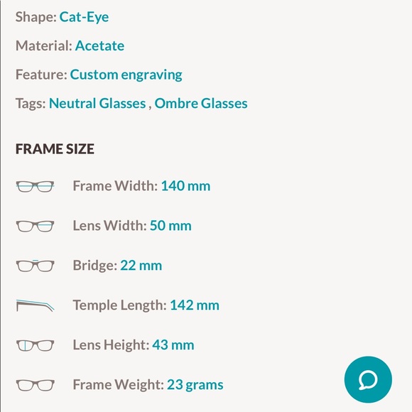 Cateye clear plastic eyeglass frames big round NWT - Picture 9 of 9